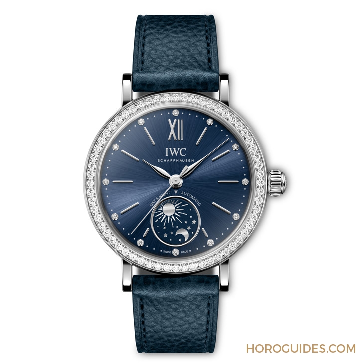 IWC - PORTOFINO - IW659802 - 柔潤質感,迷人英氣|IWC柏濤菲諾日夜顯示自動腕錶34