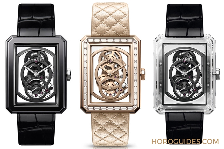 CHANEL - BOY·FRIEND - H6250 - CHANEL高級自製機芯的鏤空美學:從Caliber 2到Caliber 3.1的極簡與幾何