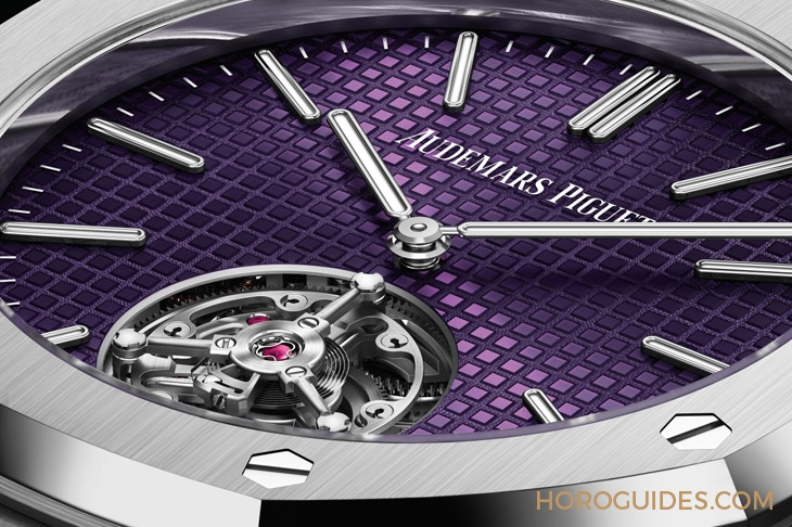 AUDEMARS PIGUET - ROYAL OAK - 26660ST.OO.1356ST.01 - 愛彼RD#3又更小了！37mm款以墨紫面盤初亮相