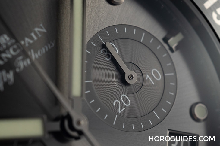 BLANCPAIN - FIFTY FATHOMS - 5200-3640-O52B - 18K紅金藍面、23級鈦灰面，Blancpain五十噚深潛器飛返計時碼錶兩款延伸新作