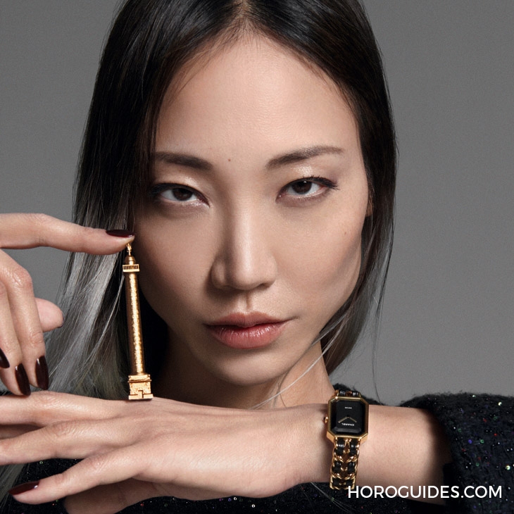 CHANEL - PREMIÈRE - H6951 - 35年經典CHANEL Première腕錶升級再現，超模朴秀珠同框揭幕