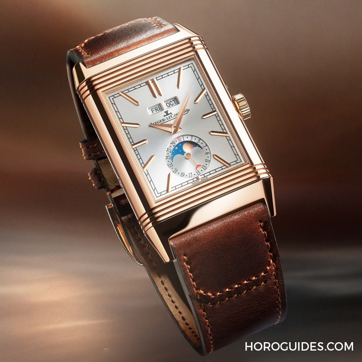 JAEGER-LECOULTRE - REVERSO - Q3912530 - 翻轉，風格瞬間改變｜積家Reverso翻轉系列雙時區日曆腕錶、雙面腕錶小型款