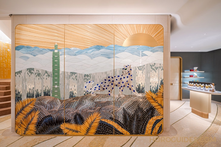 CARTIER - 隱身在至高地標裡的世外桃源,Cartier台北101旗艦店