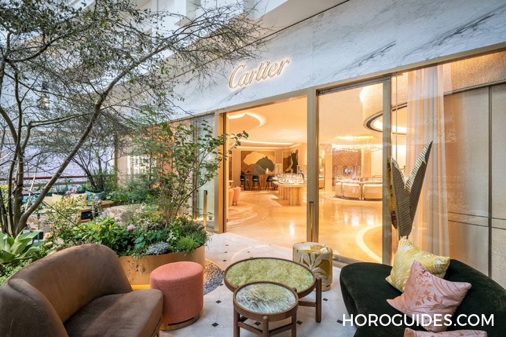 CARTIER - 隱身在至高地標裡的世外桃源,Cartier台北101旗艦店