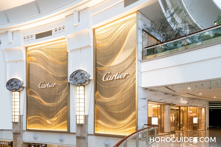 CARTIER - 隱身在至高地標裡的世外桃源,Cartier台北101旗艦店