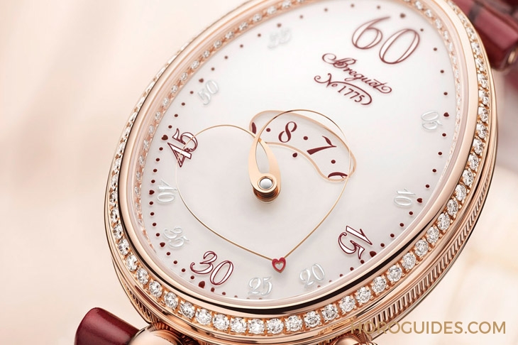 BREGUET - REINE DE NAPLES - 9835BB/5Y/964/DD0D - 怦然心動了！一眼愛上Breguet獨創心型指針｜那不勒斯系列9835與9838腕錶