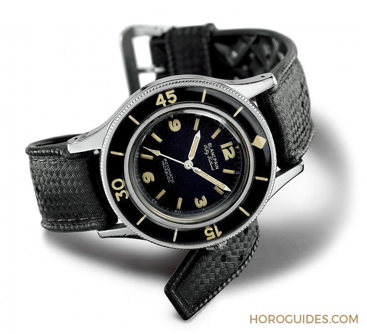 BLANCPAIN - FIFTY FATHOMS - 5010A-1130-NABA - 五十噚70歲慶生三部曲,紀念錶首款揭曉|Blancpain五十噚自動潛水錶70週年官網限定版