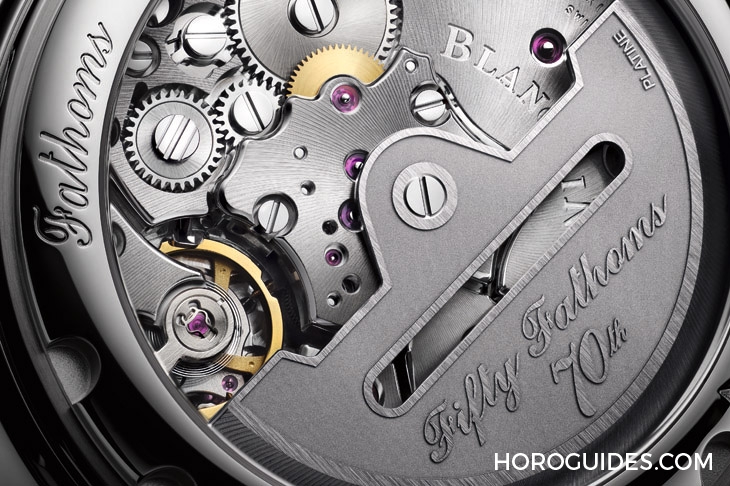 BLANCPAIN - FIFTY FATHOMS - 5010A-1130-NABA - 五十噚70歲慶生三部曲,紀念錶首款揭曉|Blancpain五十噚自動潛水錶70週年官網限定版