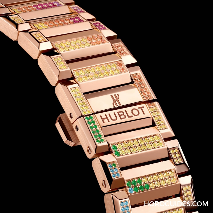 HUBLOT - BIG BANG - 451.OX.1180.OX.3999 - 又見彩虹！Hublot Big Bang Integrated皇金計時碼錶和Big Bang Time Only皇金三針錶