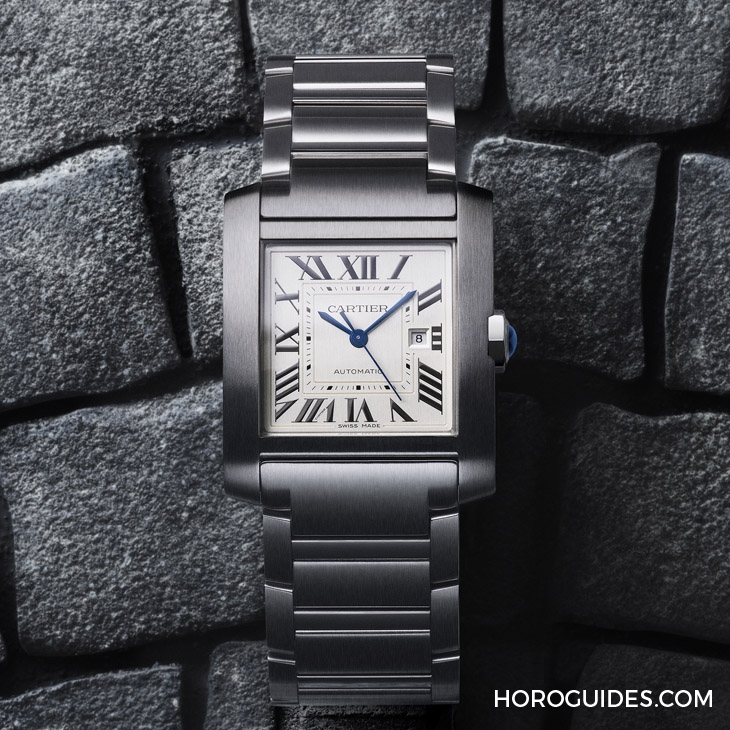 CARTIER - TANK - WSTA0067 - 法國坦克回來了!Cartier Tank家族唯一鍊帶錶款Tank Française改版回歸