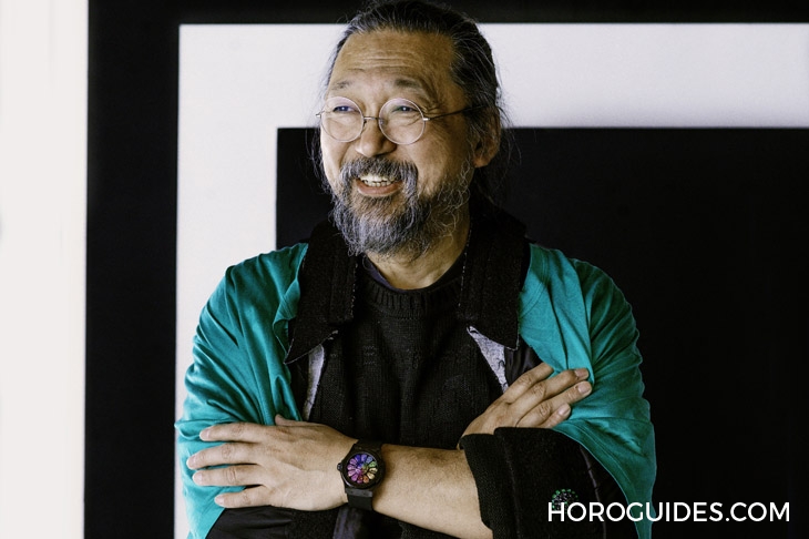 HUBLOT - CLASSIC FUSION - 507.CX.9099.RX.TAK23 - 想要擁有那些Hublot x 村上隆微笑小花實錶或NFT創作?完成任務先