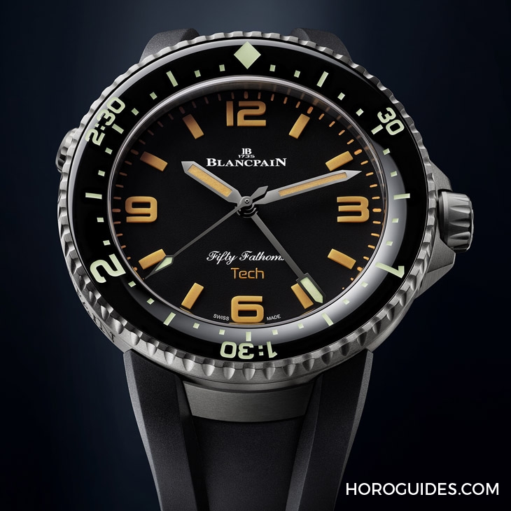 BLANCPAIN - FIFTY FATHOMS - 5019-12B30-64A - 五十噚70歲慶生第二發，為極限潛水而生！Blancpain五十噚系列全新型號Tech Gombessa腕錶誕生