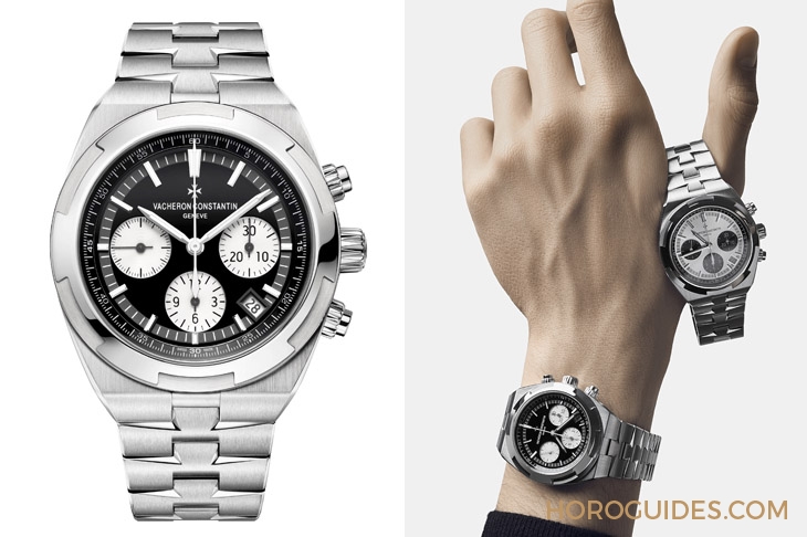 VACHERON CONSTANTIN - OVERSEAS - 5500V/110A-B686 - 黑白配,江詩丹頓Overseas計時熊貓面登場