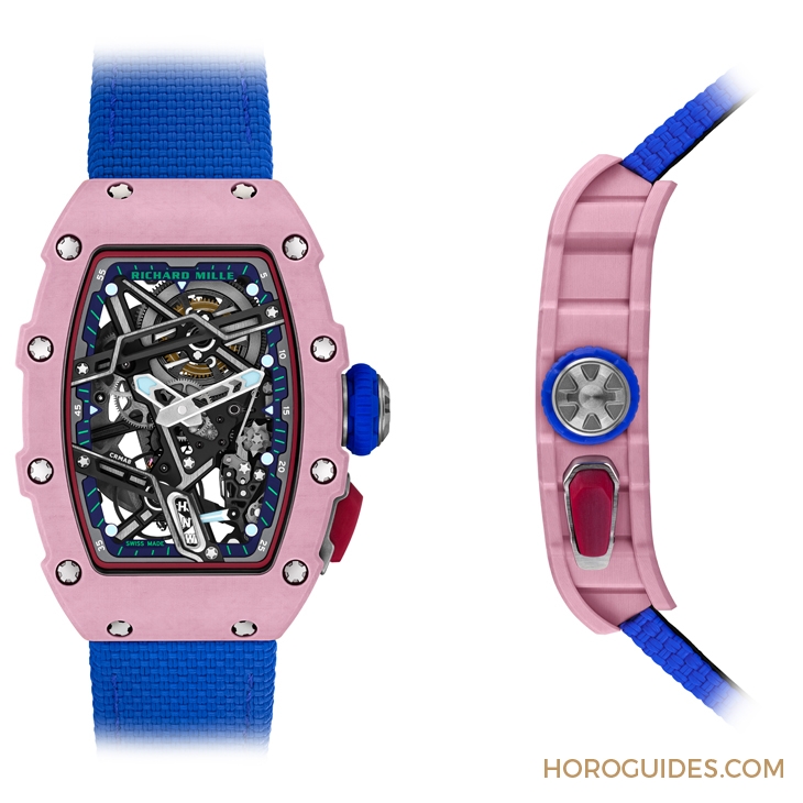 RICHARD MILLE - WOMEN - RM 07-04 - 精巧繽紛，輕透強悍｜RICHARD MILLE首款女性運動腕錶RM 07-04自動上鍊腕錶