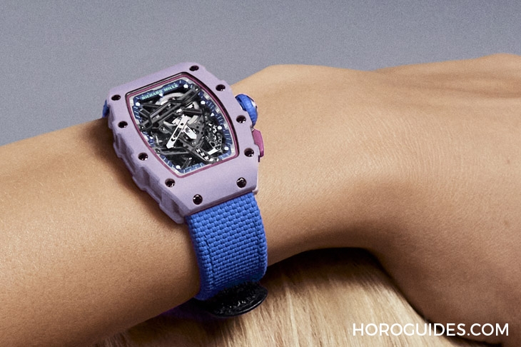 RICHARD MILLE - WOMEN - RM 07-04 - 精巧繽紛，輕透強悍｜RICHARD MILLE首款女性運動腕錶RM 07-04自動上鍊腕錶