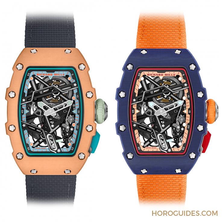 RICHARD MILLE - WOMEN - RM 07-04 - 精巧繽紛，輕透強悍｜RICHARD MILLE首款女性運動腕錶RM 07-04自動上鍊腕錶