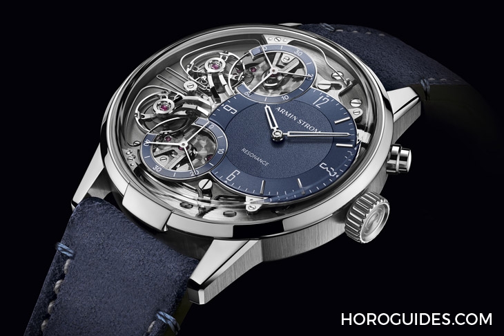 ARMIN STROM - RESONANCE - ST22-RF.05 - 湛藍入作，Armin Strom鏡像共振腕錶新色亮相