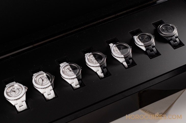 以黑白配的各種可能性,詮釋月蝕的模樣|CHANEL J12腕錶的黑白實驗