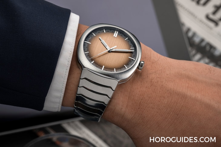 H. MOSER & CIE - STREAMLINER - 6200-1207 - 煙燻銀鮭色!鮭魚面的別樣風味,亨利慕時疾速者大三針腕錶新色亮相