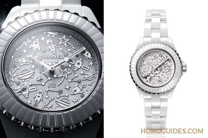 CHANEL - J12 - H7889 - 穿梭星際,觀月蝕、賞彗星:CHANEL 2023年度Interstellar限定腕錶系列