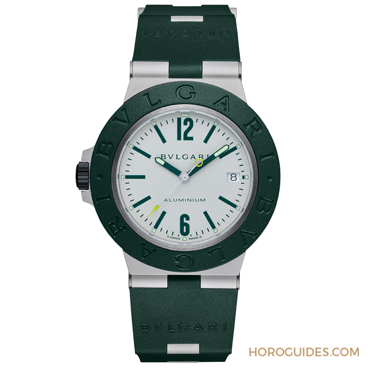 BVLGARI - BVLGARI∙BVLGARI - 103854 - 罕見左冠、地中海藍面，BVLGARI Aluminium 2023年度特別版精彩現身