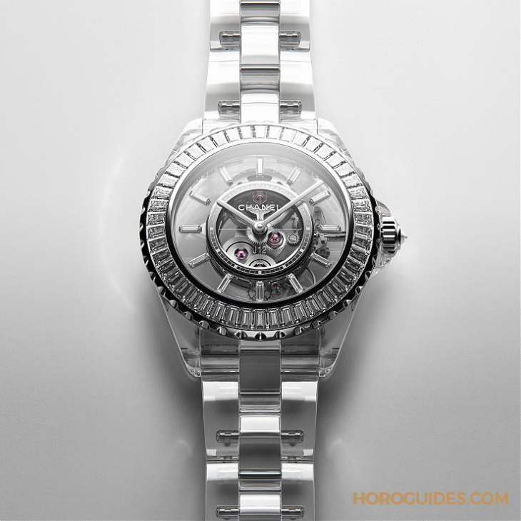 CHANEL - J12 - H7953 - 一眼看穿時間運行的秘密|CHANEL Caliber 3.1自製機芯的透視美學
