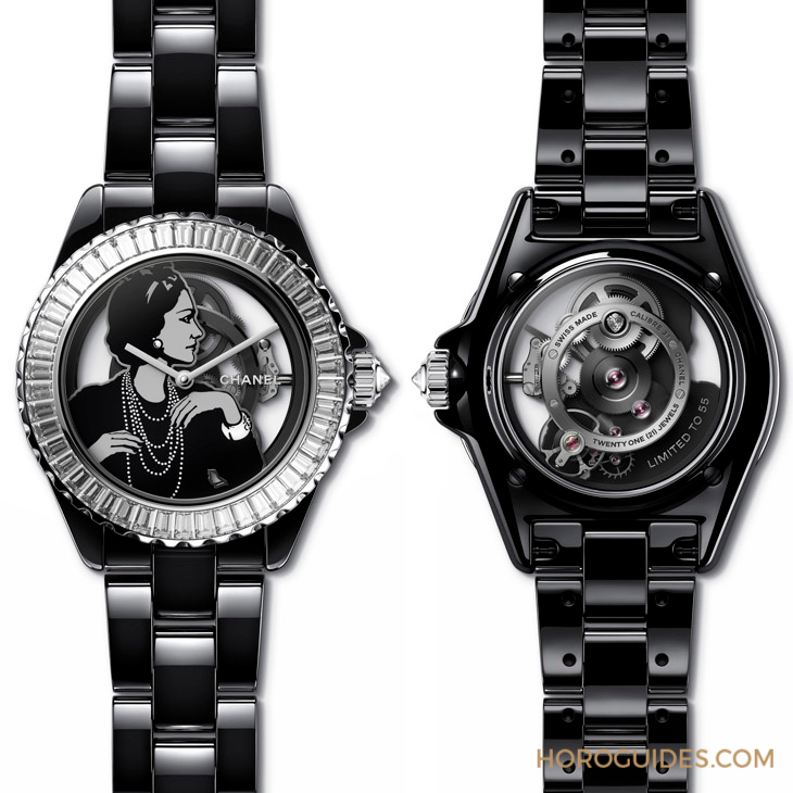 CHANEL - J12 - H7953 - 一眼看穿時間運行的秘密|CHANEL Caliber 3.1自製機芯的透視美學