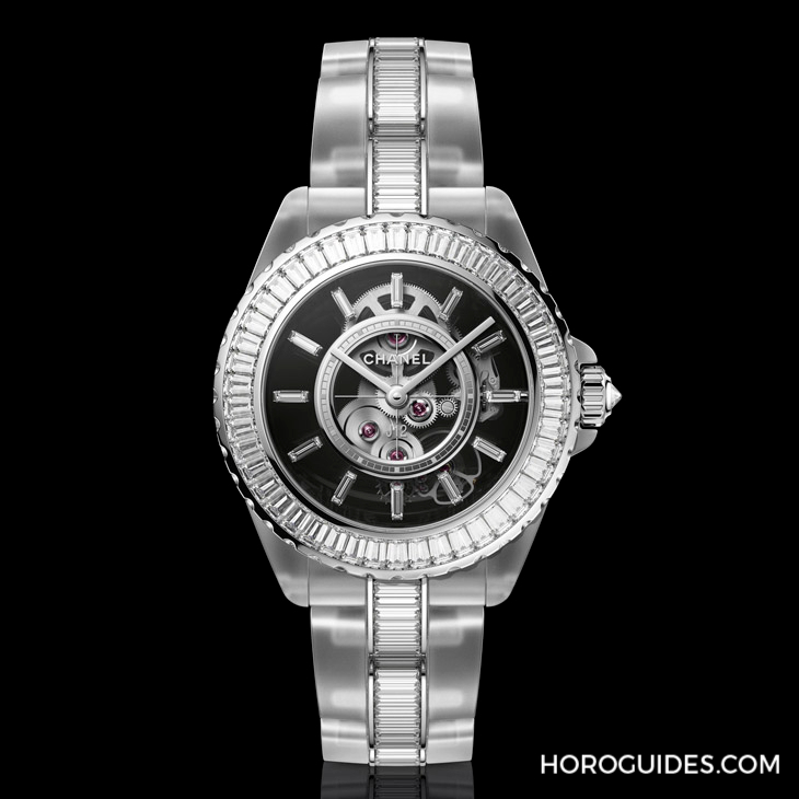 CHANEL - J12 - H7953 - 一眼看穿時間運行的秘密|CHANEL Caliber 3.1自製機芯的透視美學