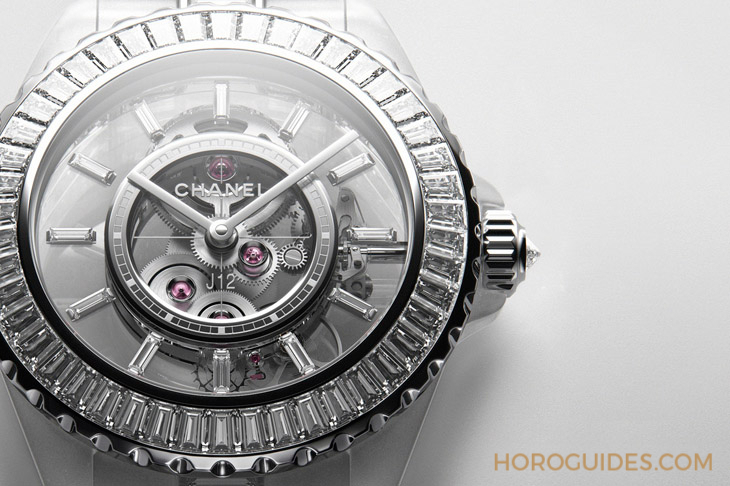 CHANEL - J12 - H7953 - 一眼看穿時間運行的秘密|CHANEL Caliber 3.1自製機芯的透視美學