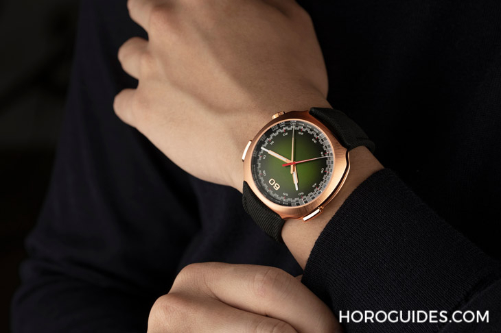 H. MOSER & CIE - STREAMLINER - 6907-0400 - H. Moser & Cie. Streamliner亨利幕時極速者首見橡膠錶帶款！