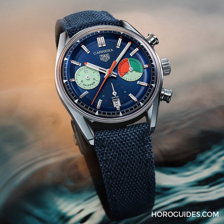TAG HEUER - CARRERA - CBS2213.FN6002 - 再次啟航!以1968年Skipper原型錶為靈感|Tag Heuer Carrera Skipper帆船計時腕錶