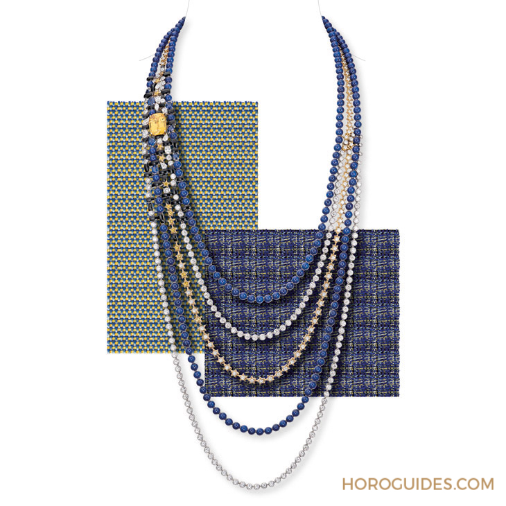 CHANEL - 以寶石編織出斜紋軟呢那般的柔軟|Tweed de CHANEL頂級珠寶系列