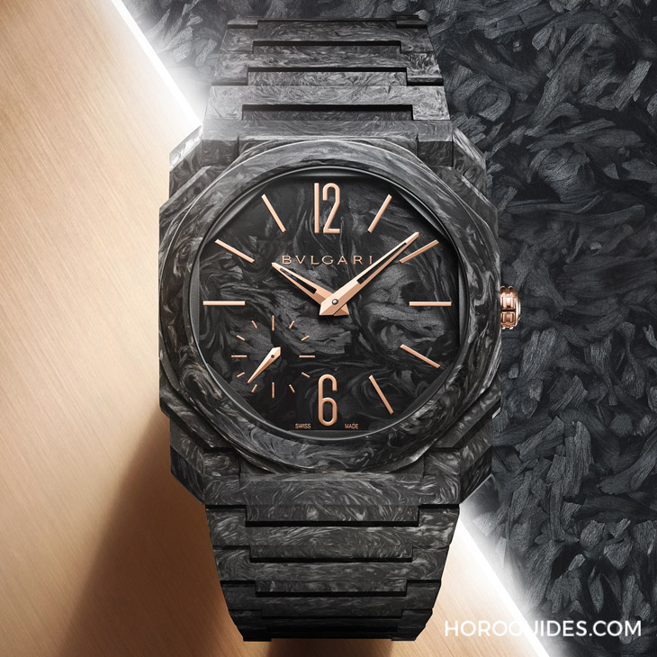 BVLGARI - OCTO - 103778 - GWD 2023速報｜BVLGARI以鍛造碳與玫瑰金全新演繹Octo Finissimo超薄萬年曆、超薄自動腕錶