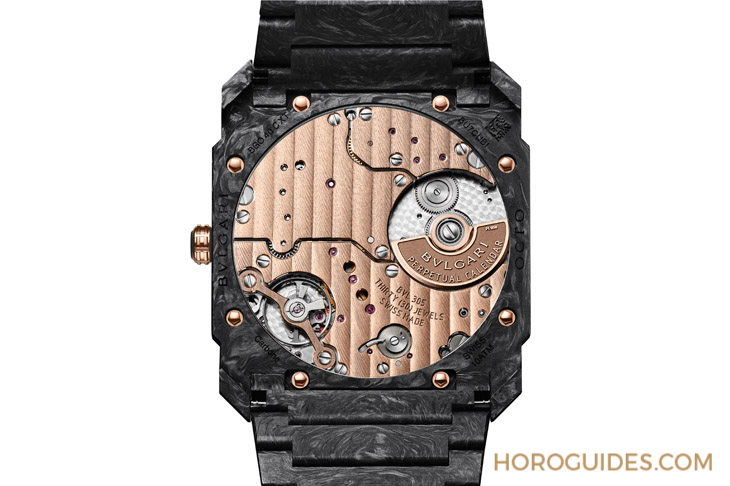 BVLGARI - OCTO - 103778 - GWD 2023速報｜BVLGARI以鍛造碳與玫瑰金全新演繹Octo Finissimo超薄萬年曆、超薄自動腕錶