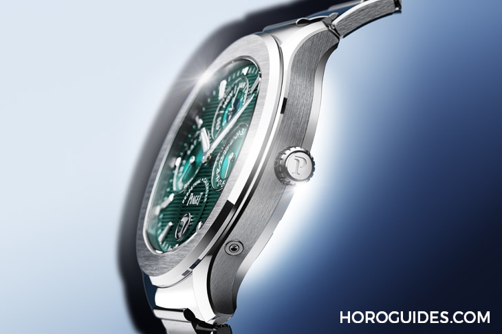 PIAGET - POLO - G0A48006 - 風華奪目、纖薄美型,PIAGET Polo超薄萬年曆自動腕錶強勢定義奢華運動風