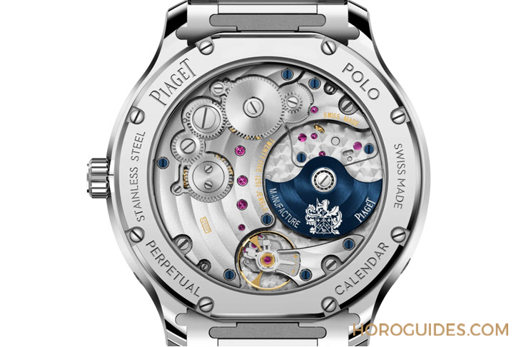 PIAGET - POLO - G0A48006 - 風華奪目、纖薄美型,PIAGET Polo超薄萬年曆自動腕錶強勢定義奢華運動風