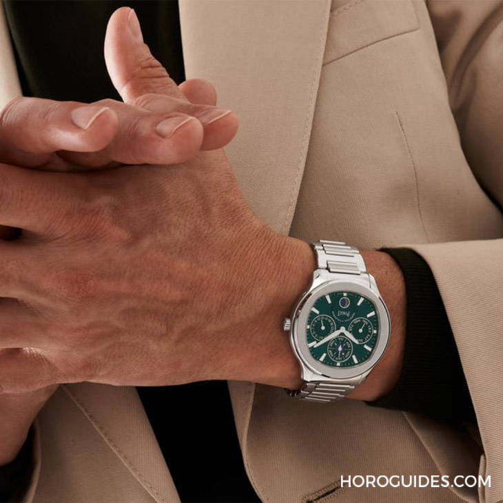 PIAGET - POLO - G0A48006 - 風華奪目、纖薄美型,PIAGET Polo超薄萬年曆自動腕錶強勢定義奢華運動風