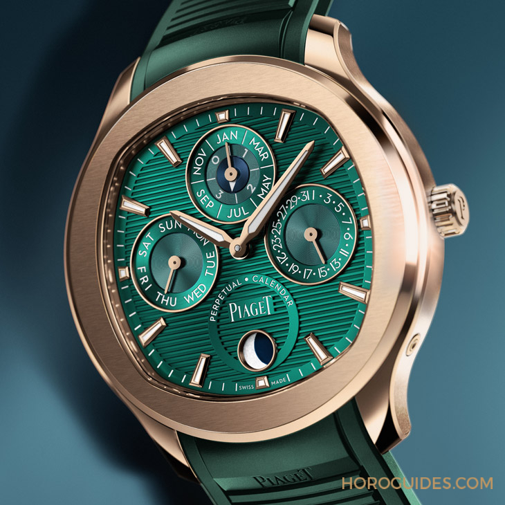 PIAGET - POLO - G0A48006 - 風華奪目、纖薄美型,PIAGET Polo超薄萬年曆自動腕錶強勢定義奢華運動風