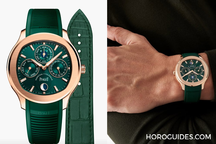 PIAGET - POLO - G0A48006 - 風華奪目、纖薄美型,PIAGET Polo超薄萬年曆自動腕錶強勢定義奢華運動風