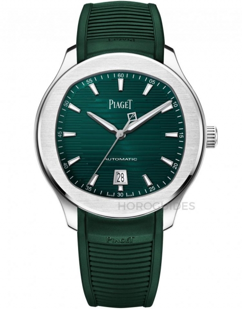 PIAGET - POLO - G0A48022 - 全新面盤刻紋、冰河藍面、半金材質亮相！PIAGET Polo 2023新作精選