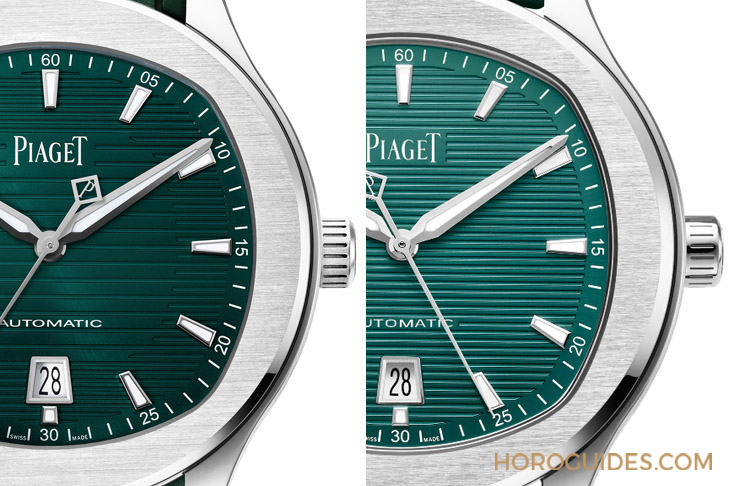 PIAGET - POLO - G0A48022 - 全新面盤刻紋、冰河藍面、半金材質亮相!PIAGET Polo 2023新作精選