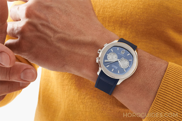 PIAGET - POLO - G0A48022 - 全新面盤刻紋、冰河藍面、半金材質亮相！PIAGET Polo 2023新作精選