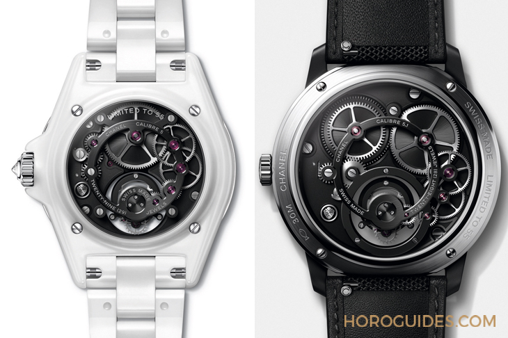 CHANEL - MONSIEUR DE CHANEL - H7956 - 從Caliber1到Caliber 5.1陀飛輪機芯：CHANEL Monsieur男錶的風格演化