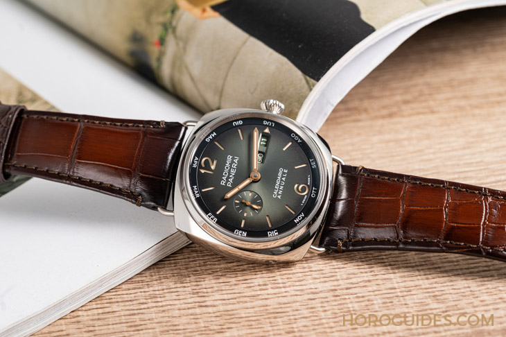 PANERAI - RADIOMIR - PAM01364 - Panerai第一只綠面年曆錶:Radiomir Annual Calendar-PAM01364