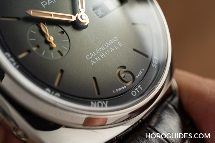 PANERAI - RADIOMIR - PAM01364 - Panerai第一只綠面年曆錶:Radiomir Annual Calendar-PAM01364