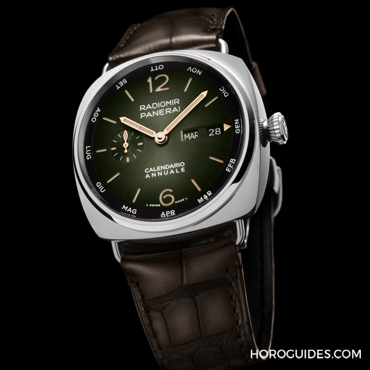 PANERAI - RADIOMIR - PAM01364 - Panerai第一只綠面年曆錶:Radiomir Annual Calendar-PAM01364