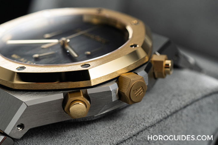 AUDEMARS PIGUET - ROYAL OAK - 26240SA.OO.1320SA.01 - 藏家呂皇甫與他的獨一無二之作:愛彼×1017 ALYX 9SM皇家橡樹系列自動上鍊計時碼錶41毫米