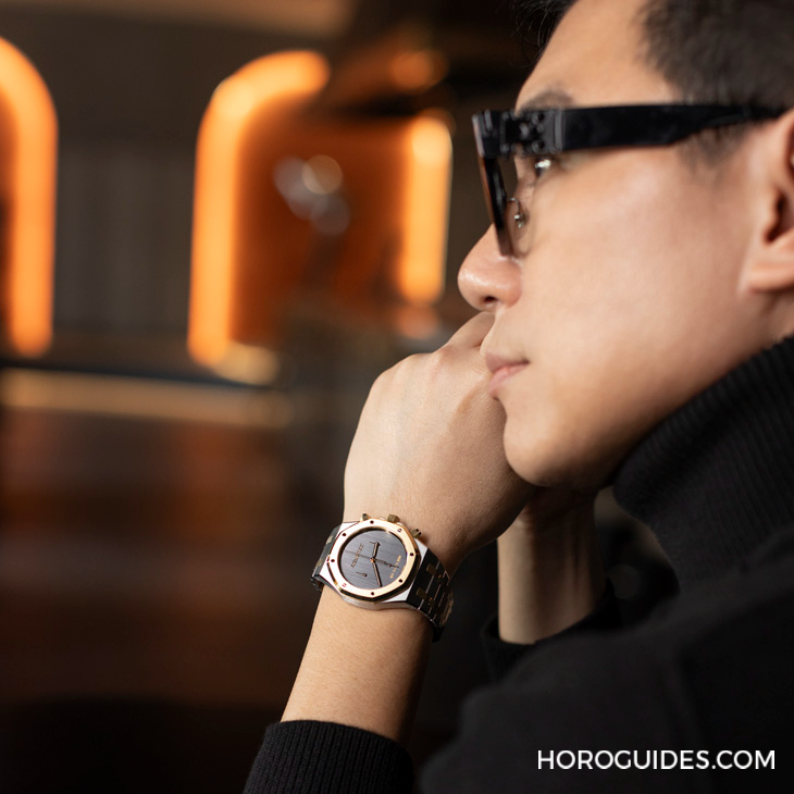 AUDEMARS PIGUET - ROYAL OAK - 26240SA.OO.1320SA.01 - 藏家呂皇甫與他的獨一無二之作:愛彼×1017 ALYX 9SM皇家橡樹系列自動上鍊計時碼錶41毫米