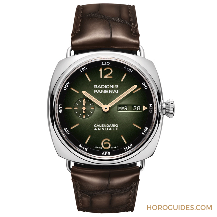 PANERAI - RADIOMIR - PAM01364 - 複雜錶款不複雜:簡練實用的Panerai年曆腕錶與萬年曆腕錶