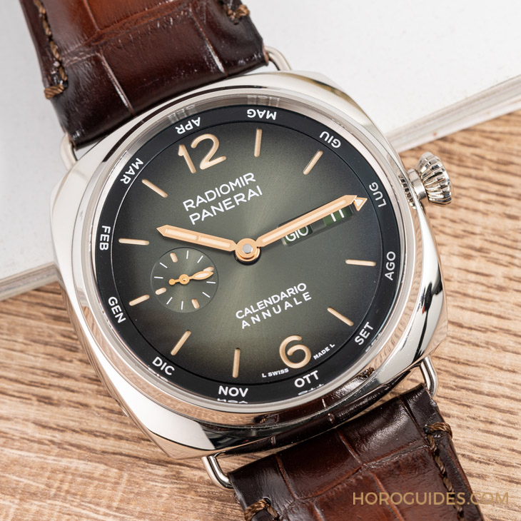 PANERAI - RADIOMIR - PAM01364 - 複雜錶款不複雜:簡練實用的Panerai年曆腕錶與萬年曆腕錶
